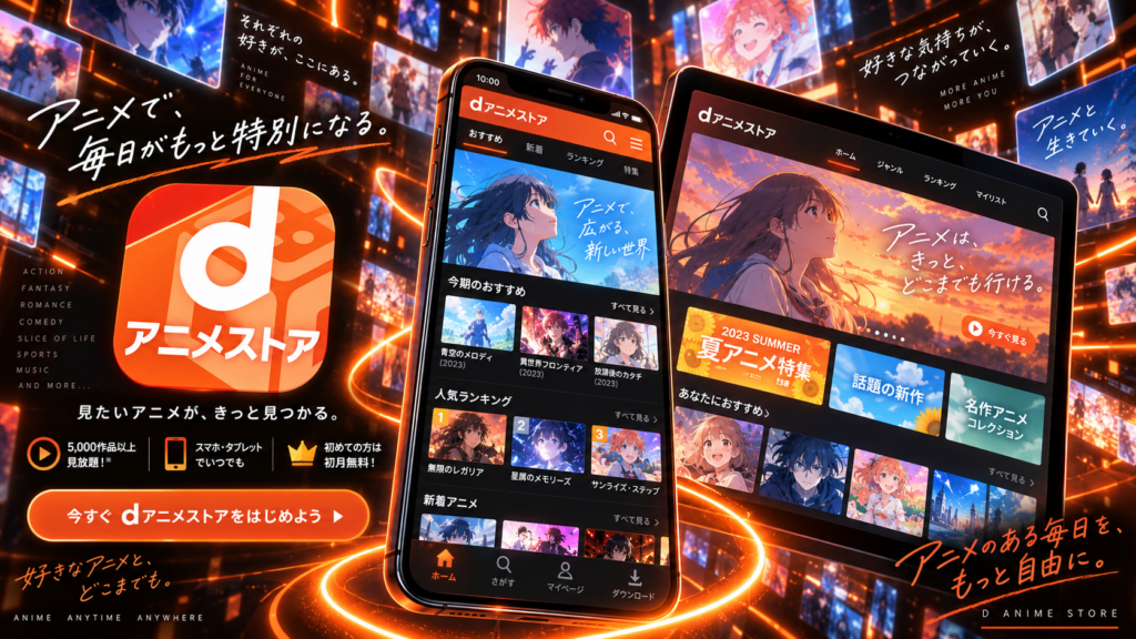 dアニメストアVおすすめイメージ01